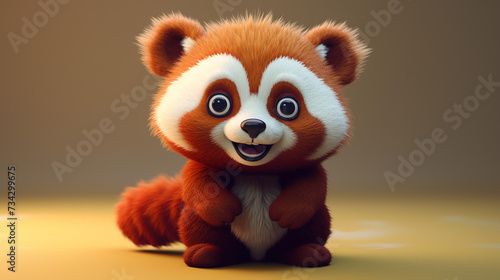 3d rendered photo of cartoonish character design  © Eateds