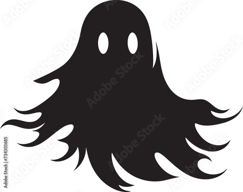 Wee Phantom Friends Tiny Vector Graphics Little Ghostly Delicacies Mini Ghost Icons