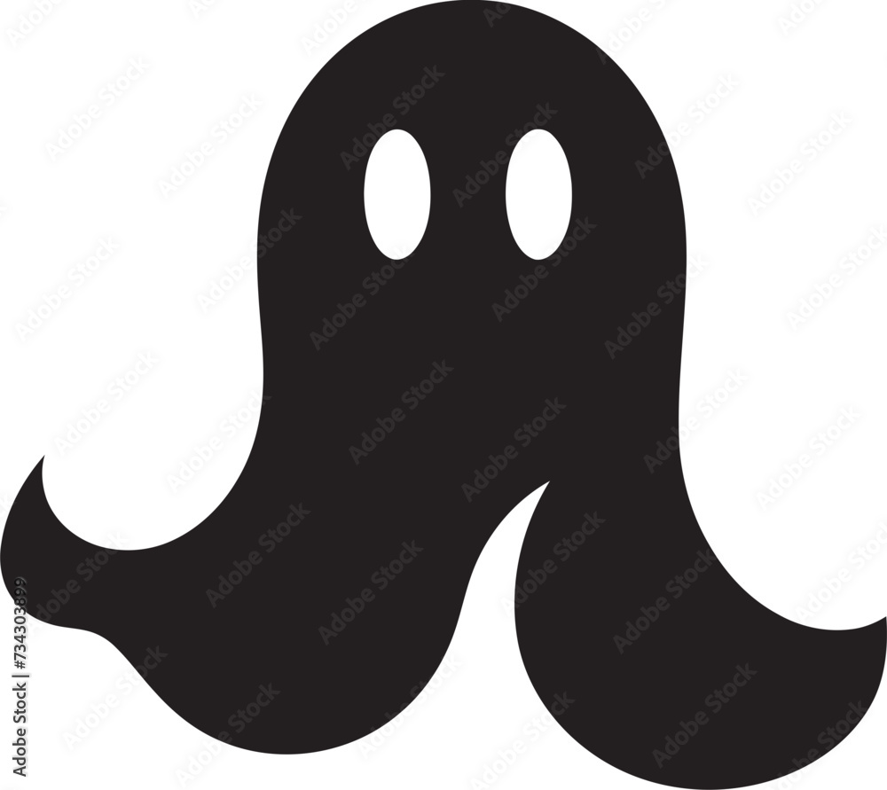Wee Ghostly Fantasies Adorable Black Ghost Icons Diminutive Haunted Hugs Charming Vector Graphics Wee Ghostly Fantasies Adorable Black Ghost Icons Diminutive Haunted Hugs Charming Vector Graphics