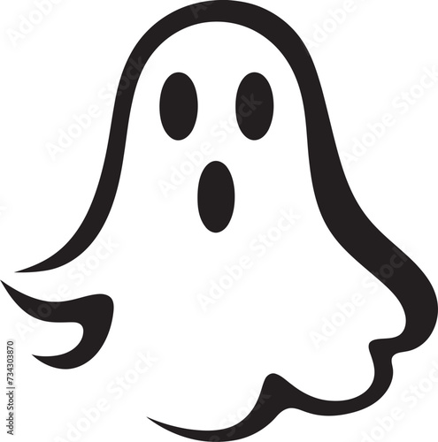 Smidgeon Sized Spooky Friends Cute Ghost Illustrations Ghostly Miniatures Tiny Vector Graphics