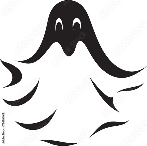 Wee Wisp Whispers Tiny Vector Graphics Ghostly Mini Marvels Mini Ghost Icons