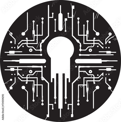Cryptic Crook Sinister Vector Thief Graphic Data Desperado Digital Cyber Thief Symbol