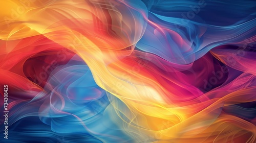 Wallpaper Mural Calming rhythms abstraction Torontodigital.ca