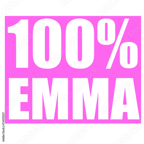 Emma name 100 percent png