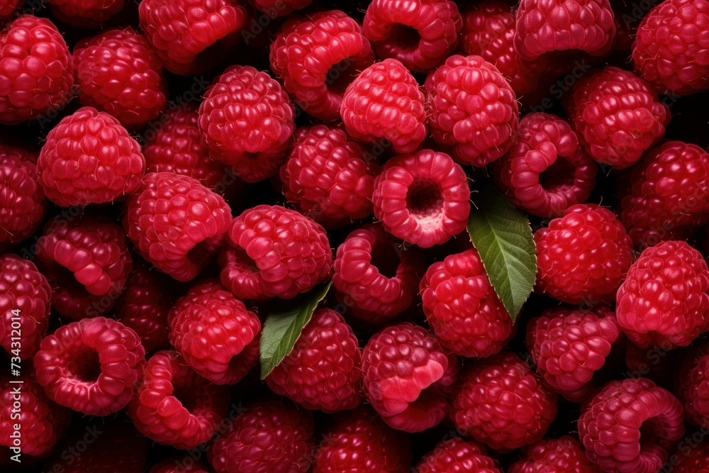 Fruity Raspberry background. Jam taste diet. Generate Ai Fruity Raspberry background. Jam taste diet. Generate Ai