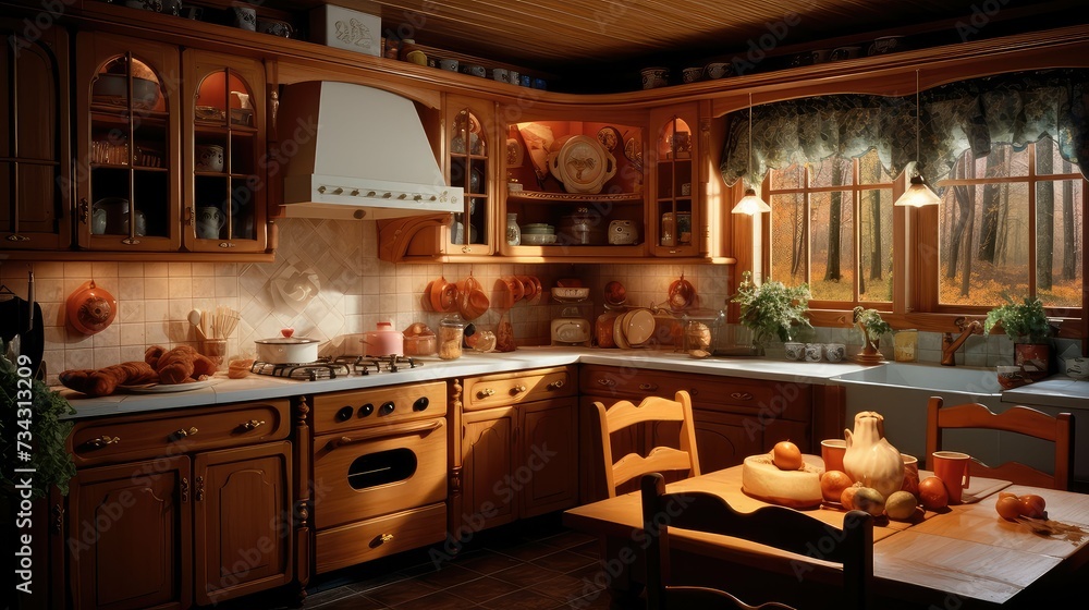 charming cozy kitchens