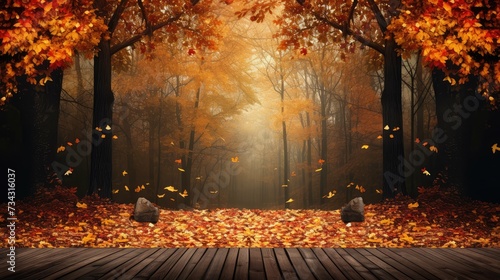 autumn holiday fall background