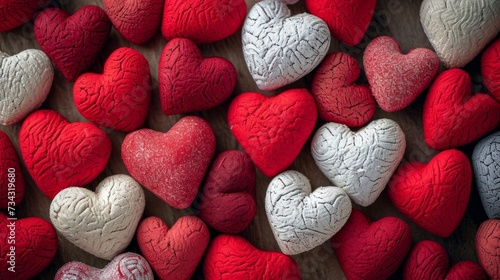 valentines day hearts generative ai