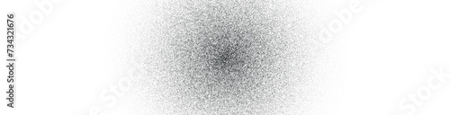 Gritty noise and grain texture with gradient background. Abstract grunge sand. Flat vector illustration isolated on white background.