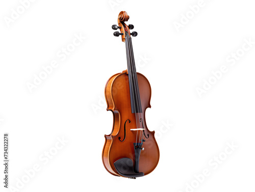 a close up of a violin