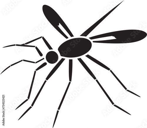 Winged Wackiness Cartoon Mosquitos Antics photo