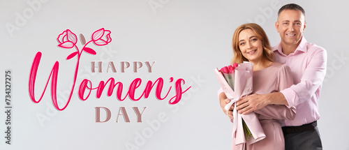 Festive banner for Happy Wo...