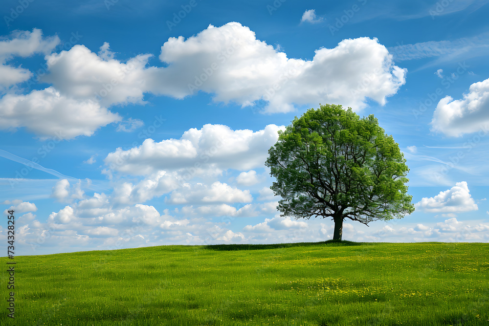 Beautiful tree of life concept Beautiful tree of life concept