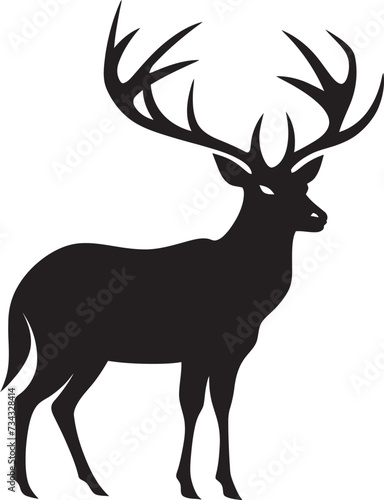 Fototapeta Naklejka Na Ścianę i Meble -  Powerful Deer Logo Designs for a Strong Brand Image