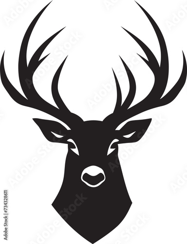 Serene Deer Logo Ideas for Tranquil Brand Representation