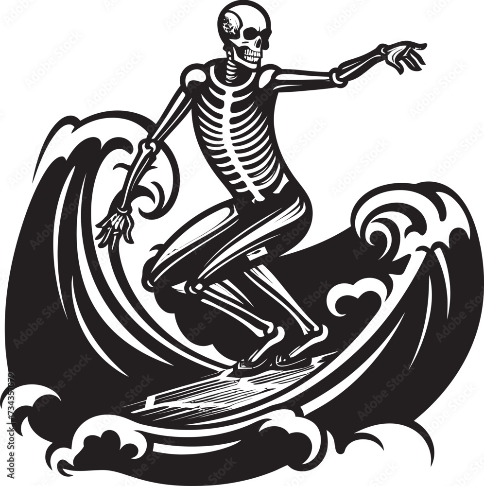 Skeletal Swells Riding the Tide of Eternity