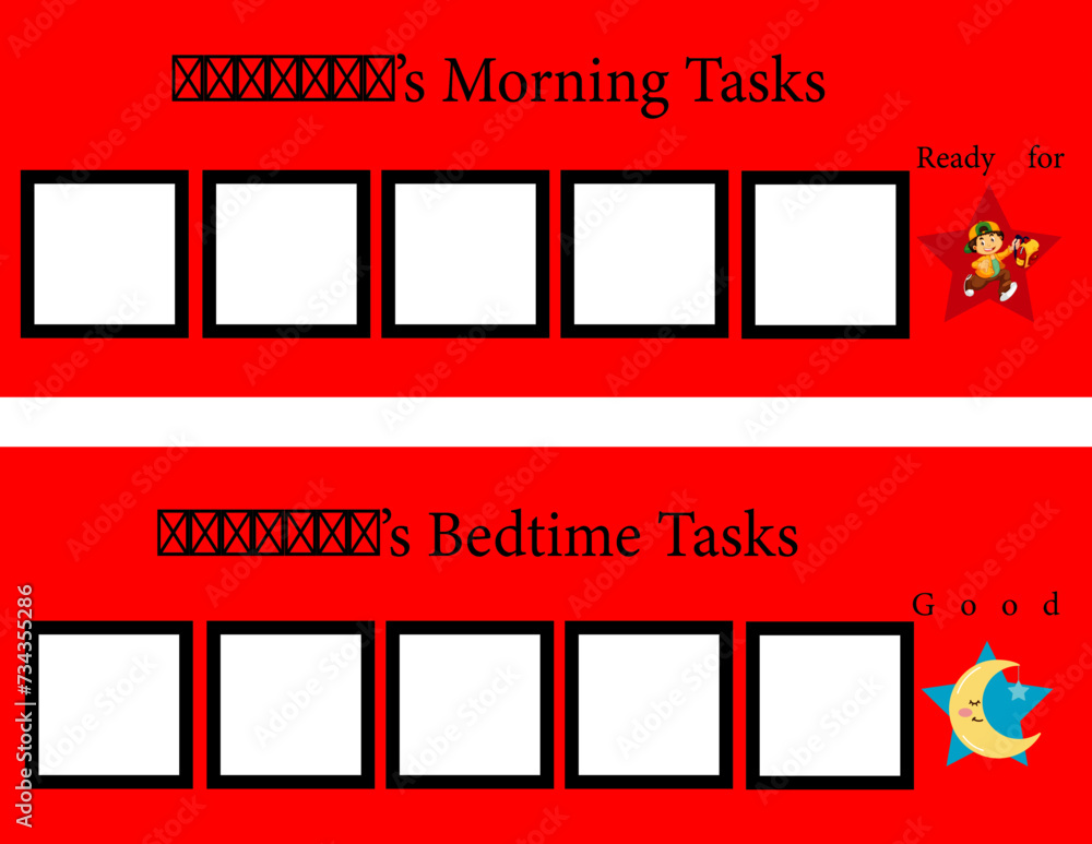 Tasks & Visual Schedule Tasks & Visual Schedule