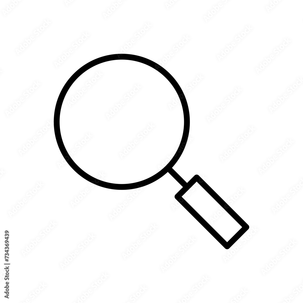 Search icon vector. search magnifying glass icon Search icon vector. search magnifying glass icon