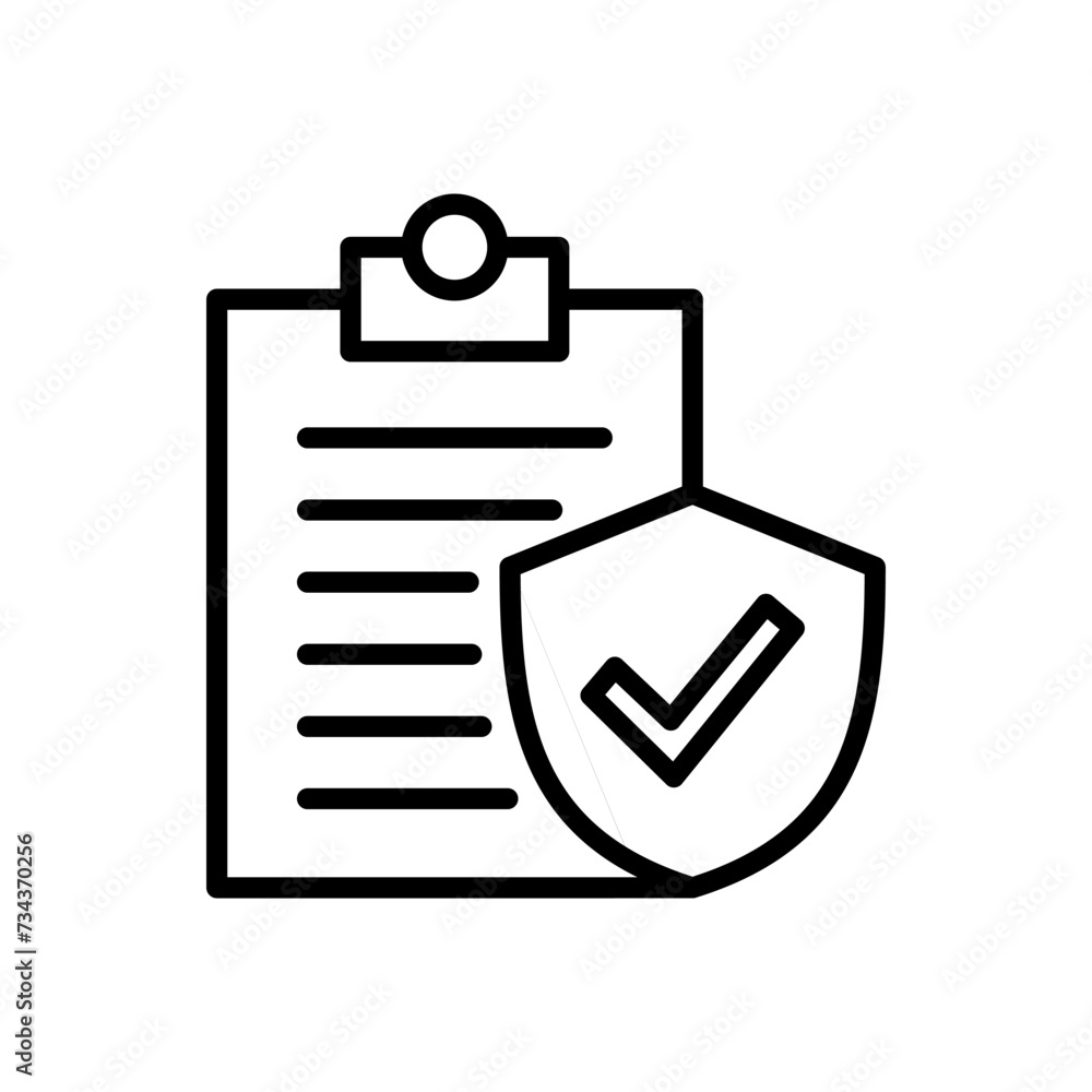 Insurance icon vector. insurance symbol vector Insurance icon vector. insurance symbol vector