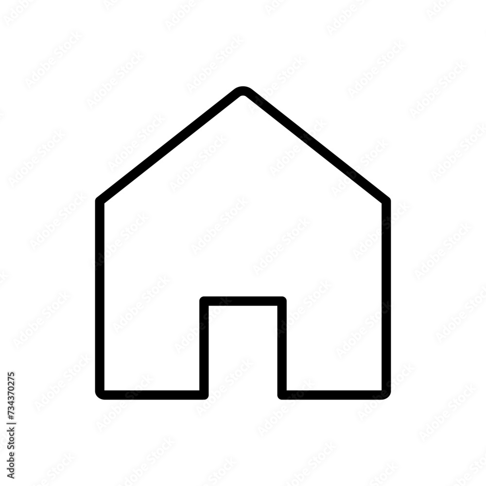 House icon vector. Home icon vector House icon vector. Home icon vector