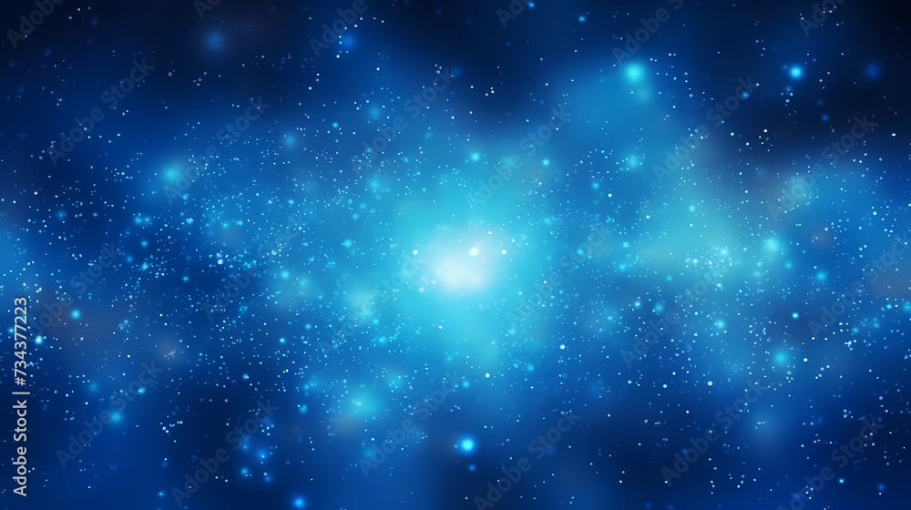 Fototapeta premium Modern science background hexagon lines and points wave flow abstract background