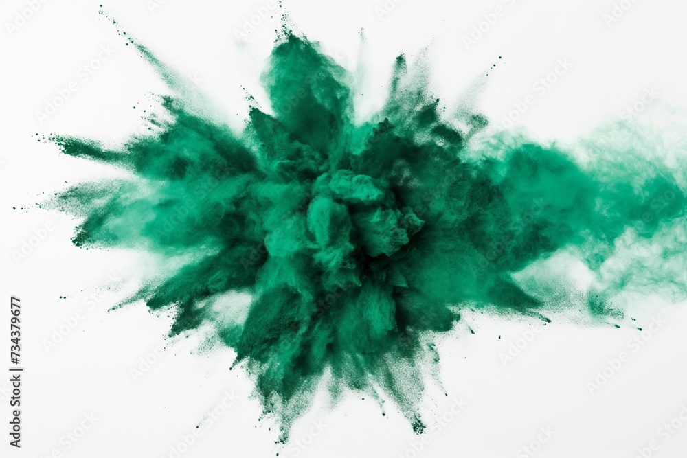 Abstract powder splatted background on white background Abstract powder splatted background on white background