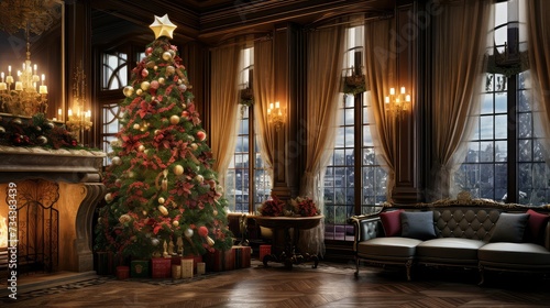 decorative holiday interior