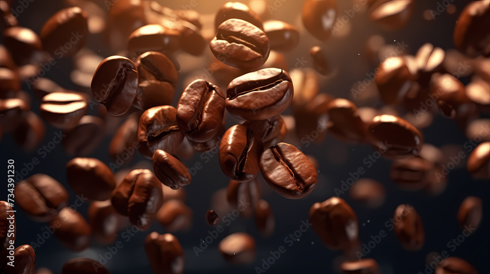 Coffee commercial shooting PPT background poster wallpaper web page Coffee commercial shooting PPT background poster wallpaper web page