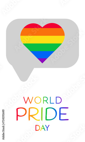Free Download Lgbt colored signs, World Pride Day - GFXLoad