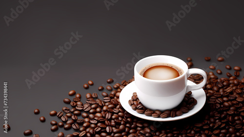 Coffee close-up background, business shot © ma