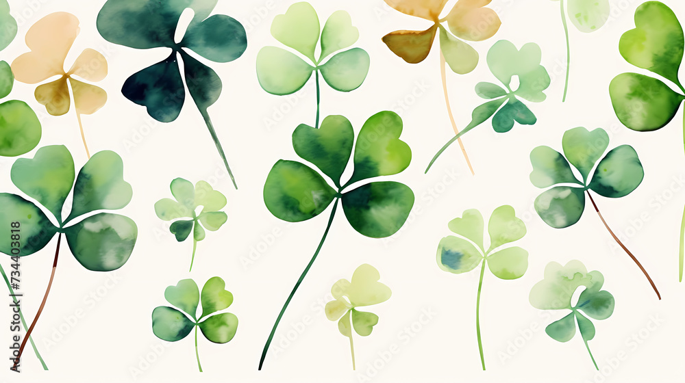 Happy St. Patrick's Day background holiday illustration Happy St. Patrick's Day background holiday illustration