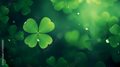 Happy St. Patrick's Day background holiday illustration