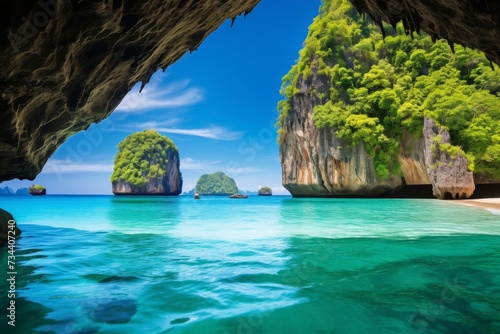 Tropical Paradise: Beauty of Thailand's Azure Waters 