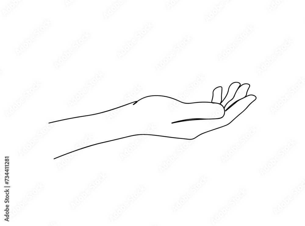 Hands, Signs Single Line Drawing Ai, EPS, SVG, PNG, JPG zip file Hands, Signs Single Line Drawing Ai, EPS, SVG, PNG, JPG zip file