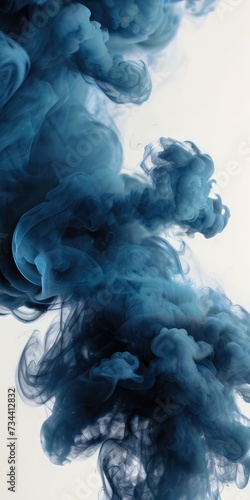 blue smoke background 