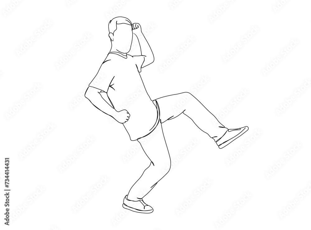 Man, Boy Dresses, Clothing Single Line Drawing Ai, EPS, SVG, PNG, JPG zip file Man, Boy Dresses, Clothing Single Line Drawing Ai, EPS, SVG, PNG, JPG zip file