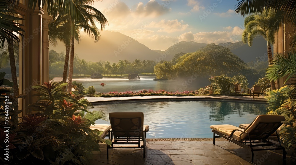 Fototapeta premium wellness spa holiday