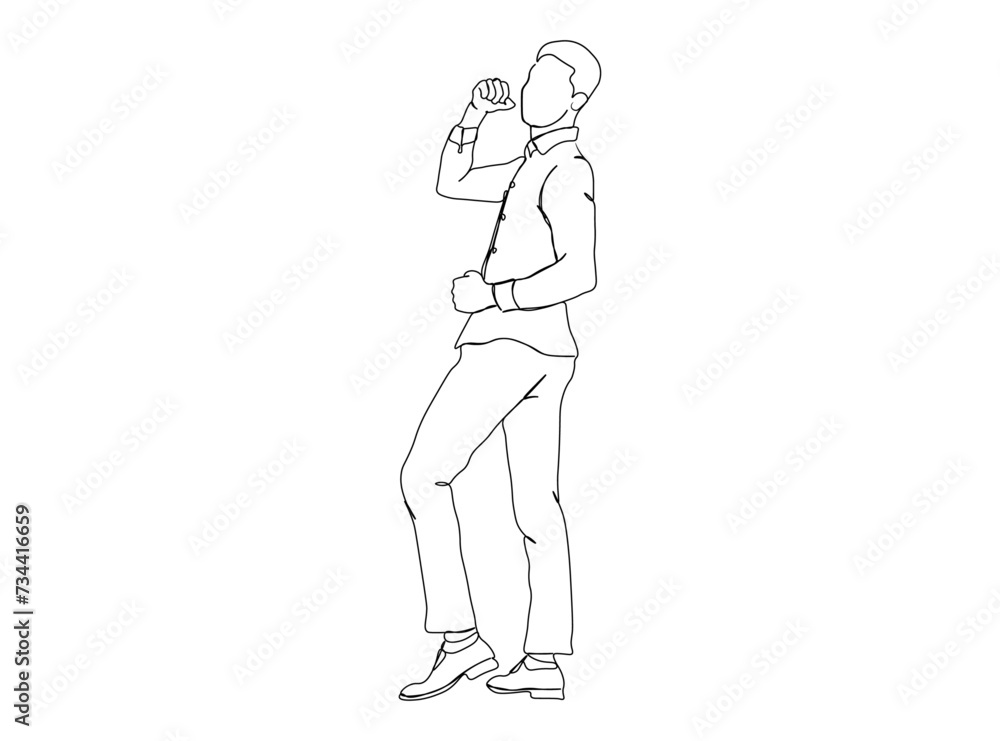 Man, Boy Dresses, Clothing Single Line Drawing Ai, EPS, SVG, PNG, JPG zip file Man, Boy Dresses, Clothing Single Line Drawing Ai, EPS, SVG, PNG, JPG zip file