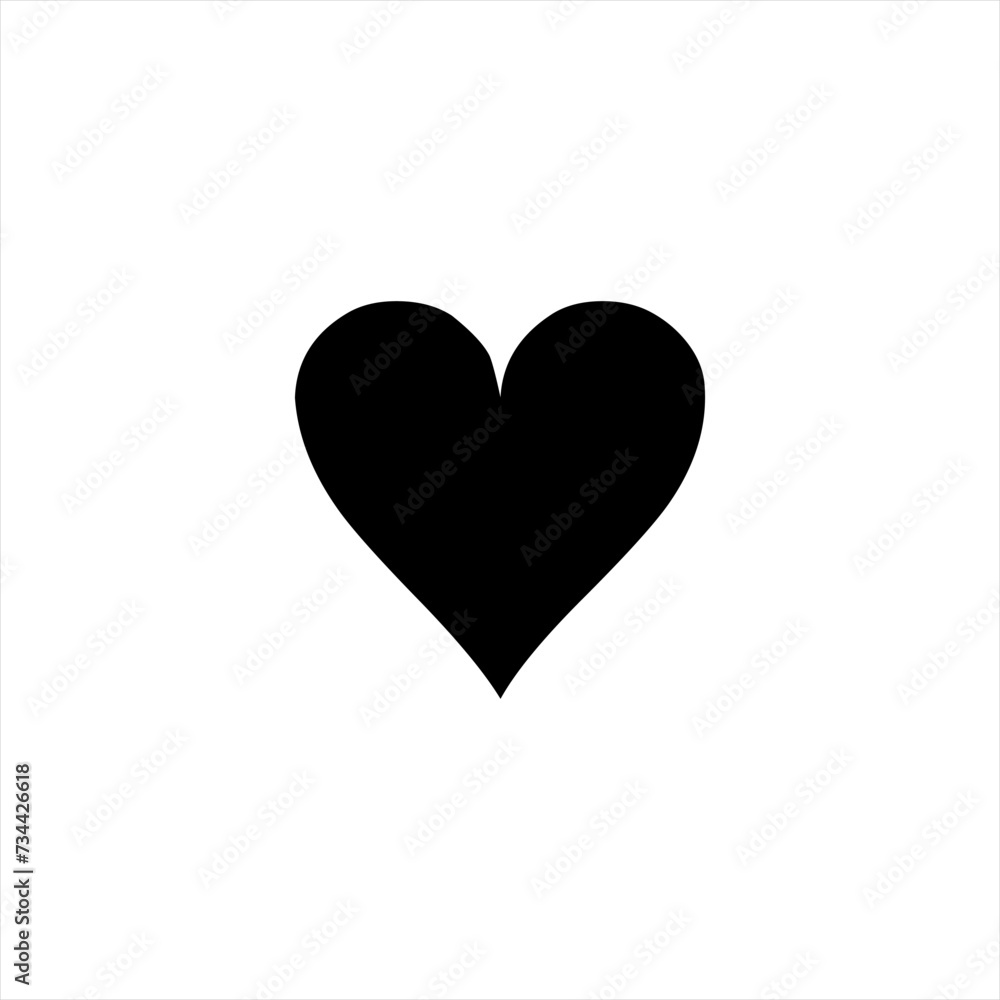Illustration vector graphic of love affair icon 