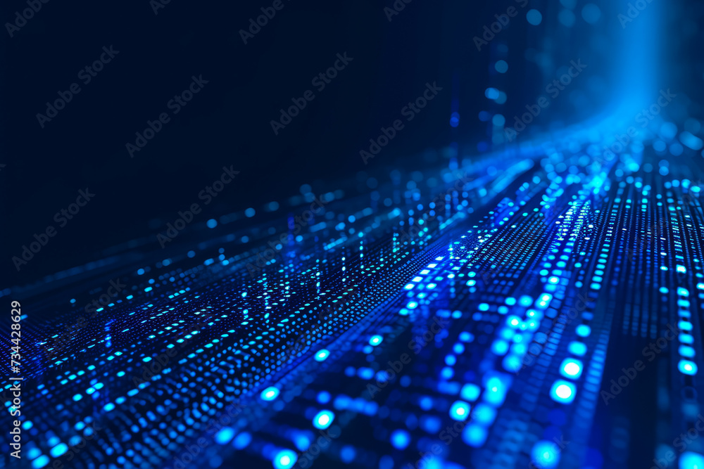 Abstract digital pixel concept. Background with selective focus and copy space Abstract digital pixel concept. Background with selective focus and copy space