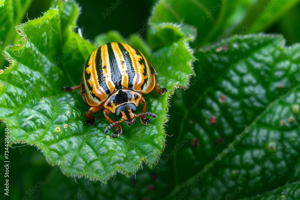 Pests on the farm. Background with selective focus and copy space Pests on the farm. Background with selective focus and copy space