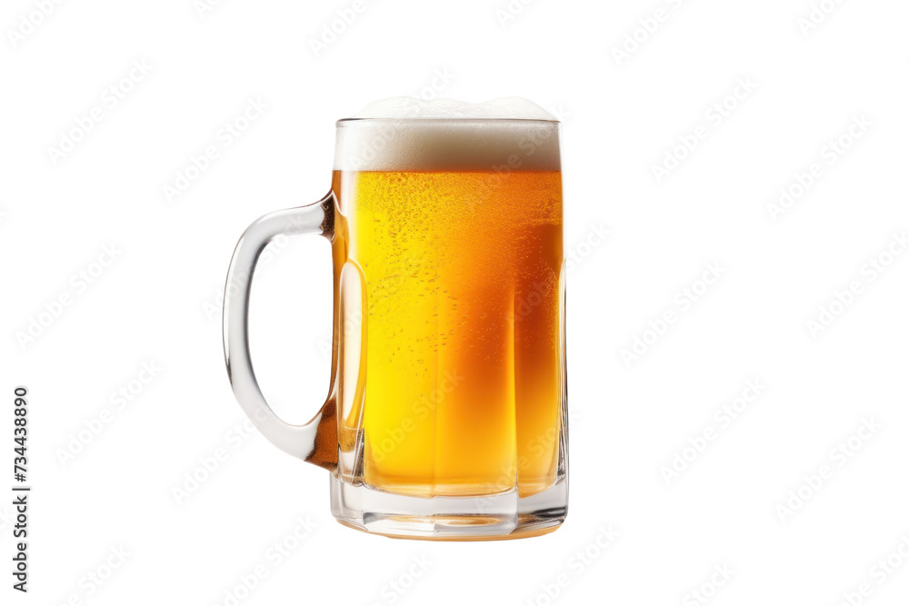 mug of beer isolated on transparent and white background.PNG image mug of beer isolated on transparent and white background.PNG image