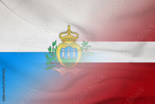 San Marino and Latvia government flag transborder relations LVA SMR