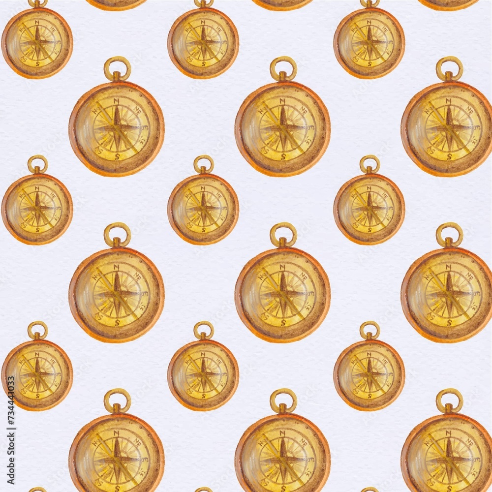 Compass Pattern Background