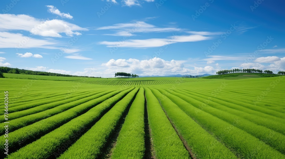 grass sod farm depic