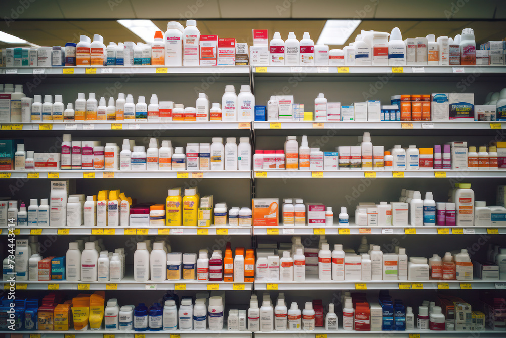 Pharmacy Store: A Medicated Retail Haven with an Abundance of Health Products