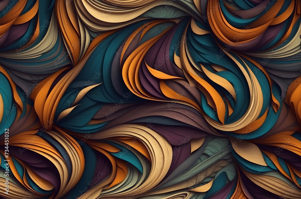 Stunning abstract seamless pattern. Stunning abstract seamless pattern.