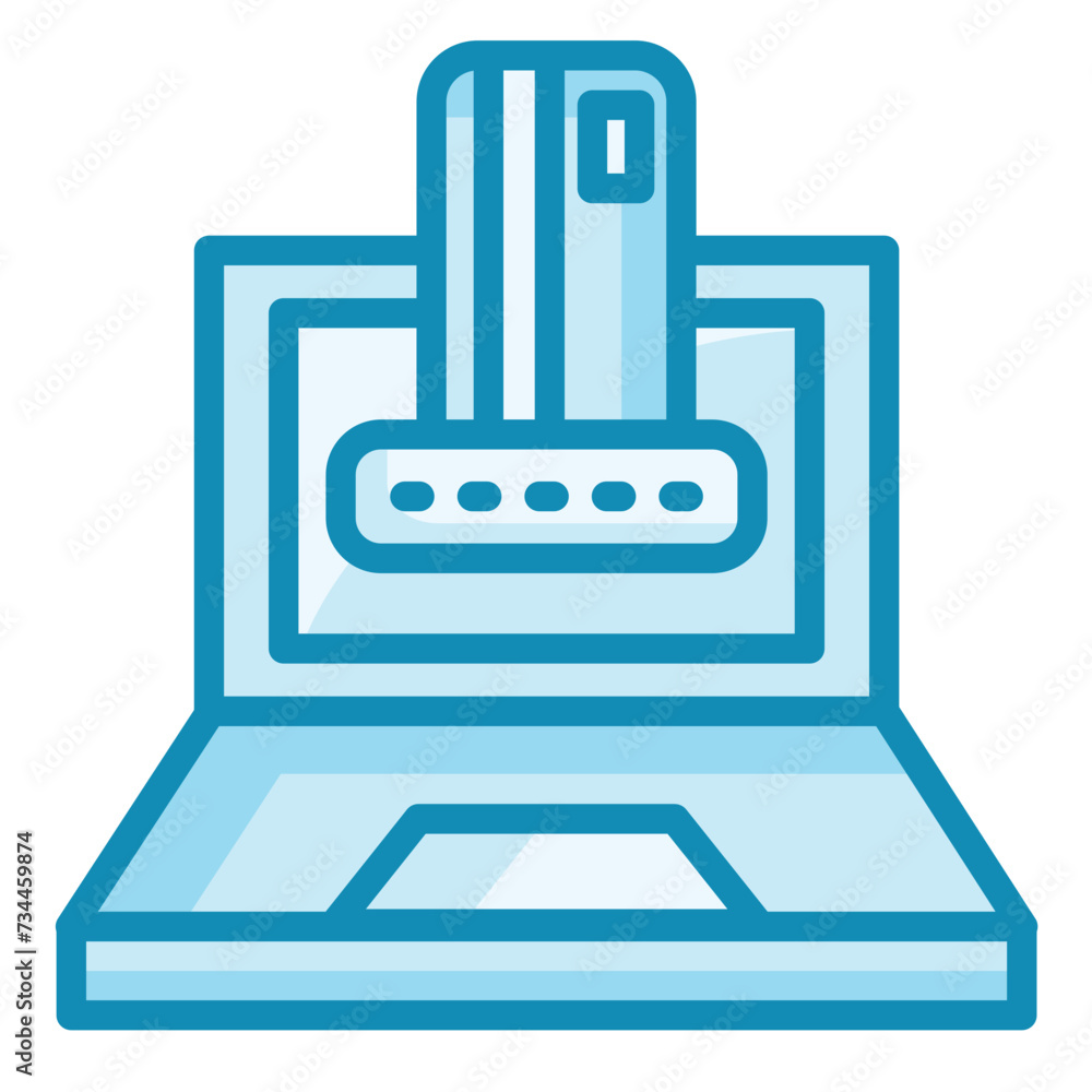 Obraz premium Payment Gateway Icon