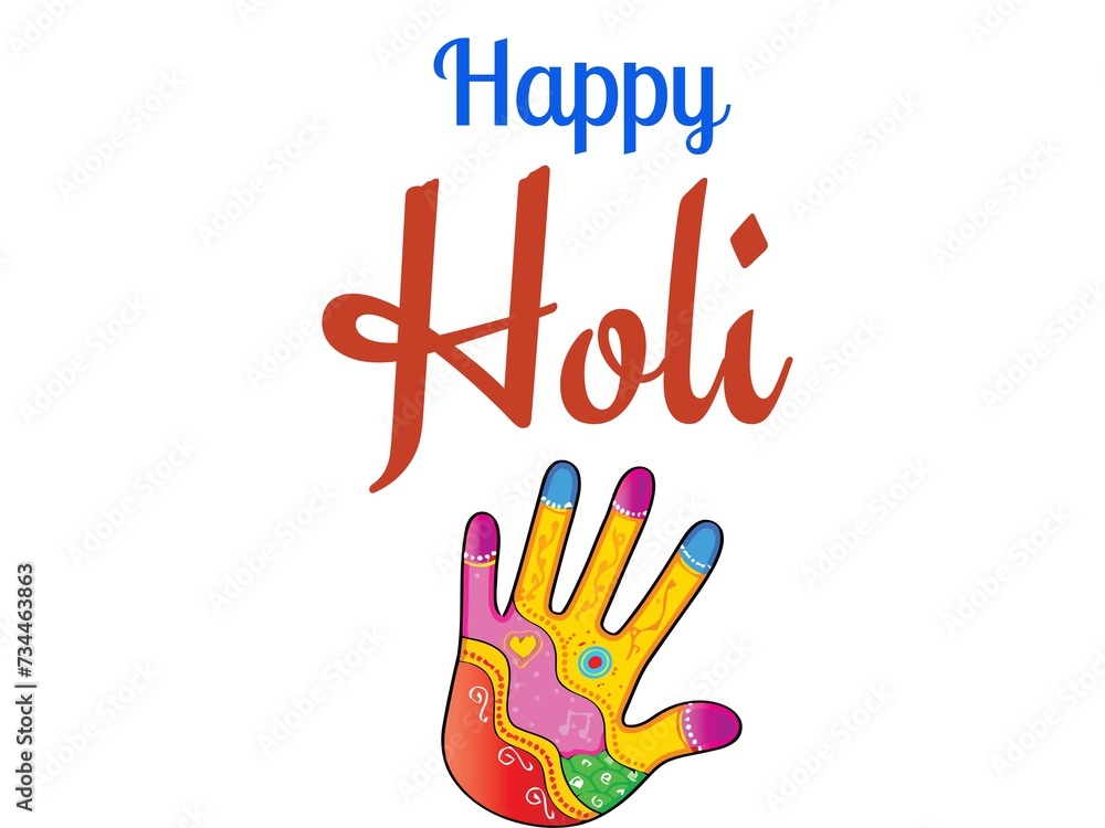 Happy holi beautiful banner poster design,Happy Holi background