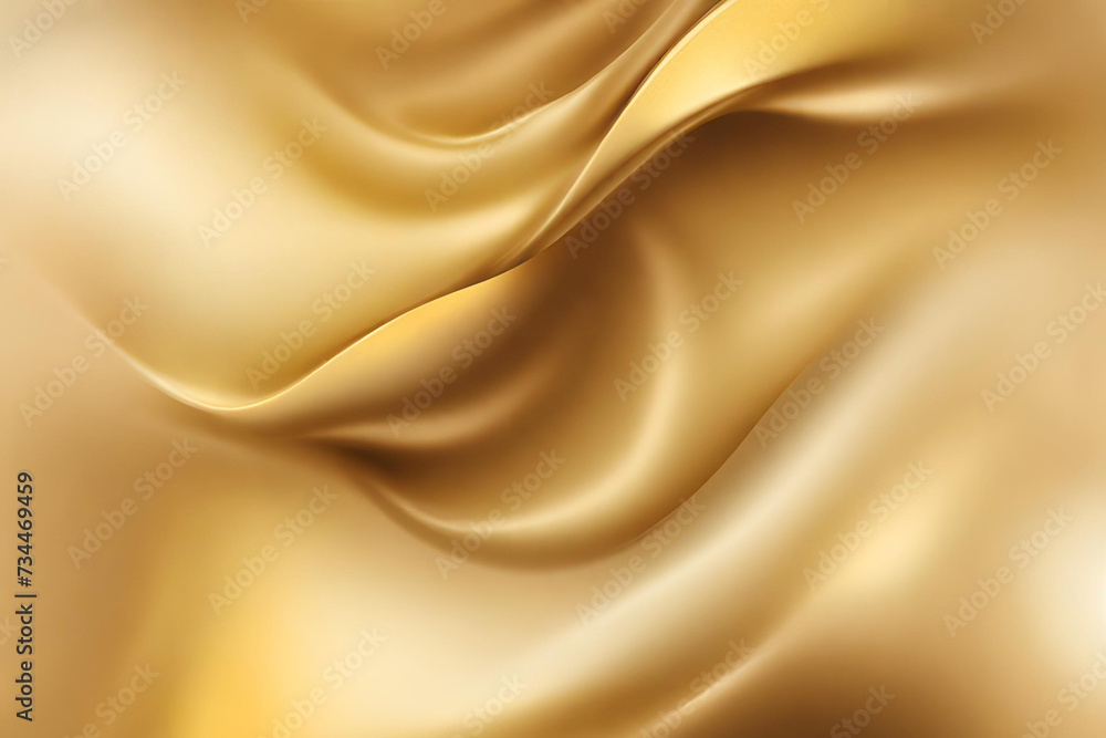 Fototapeta premium Abstract gradient smooth Blurred Watercolor Gold background image